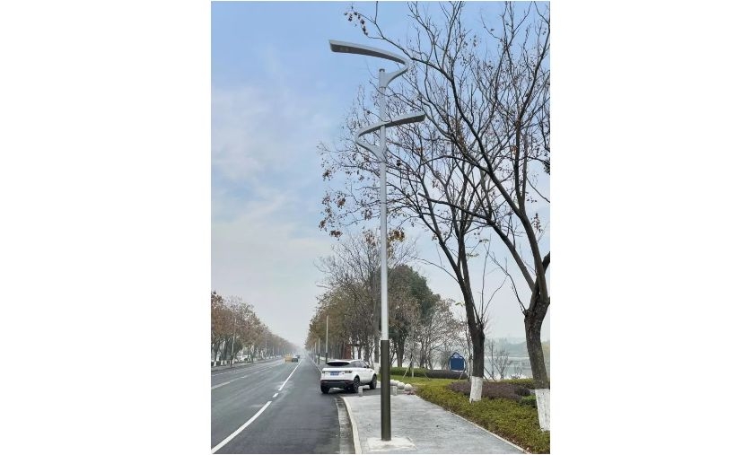 華體5G智慧路燈點(diǎn)亮南京后花園！